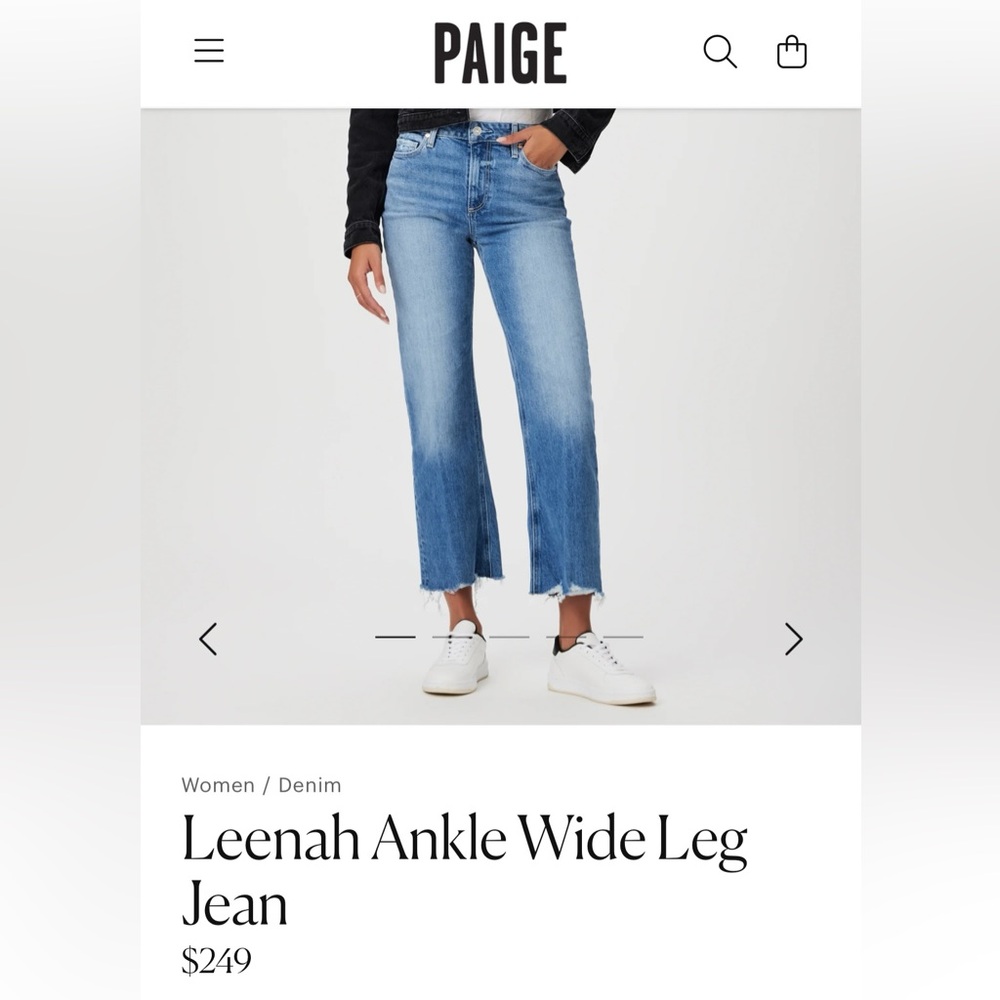 PAIGE Leenah Ankle Jeans